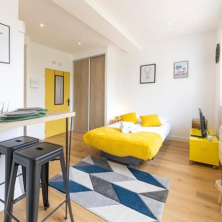 Le Yellow, Studio Renove, Tout Confort, Jardin Apartment Saint-Jacques-de-la-Lande Exterior photo